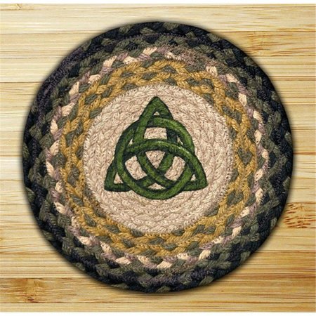 EARTH RUGS Irish Knot Printed Round Swatch 80-116IK